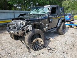 Jeep Wrangler Sport salvage cars for sale: 2015 Jeep Wrangler Sport