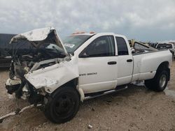 Salvage trucks for sale at Haslet, TX auction: 2005 Dodge RAM 3500 ST