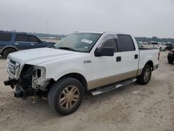 Salvage cars for sale from Copart Houston, TX: 2008 Ford F150 Supercrew