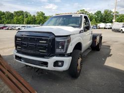 Vehiculos salvage en venta de Copart Glassboro, NJ: 2015 Ford F550 Super Duty