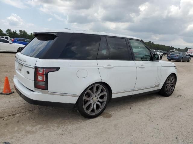 2015 Land Rover Range Rover HSE