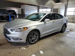 Salvage cars for sale at Sandston, VA auction: 2017 Ford Fusion SE