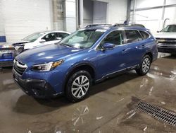 Salvage cars for sale from Copart Ham Lake, MN: 2021 Subaru Outback Premium