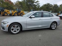 Salvage cars for sale from Copart Brookhaven, NY: 2018 BMW 330 XI