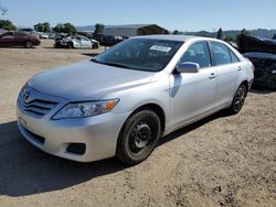 Vehiculos salvage en venta de Copart San Martin, CA: 2010 Toyota Camry Base