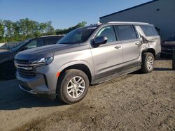 Salvage cars for sale from Copart Spartanburg, SC: 2021 Chevrolet Suburban C1500 LT