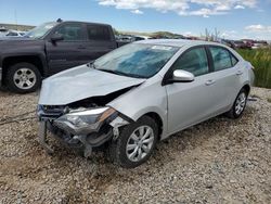 Salvage cars for sale from Copart Magna, UT: 2016 Toyota Corolla L