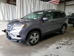 Salvage cars for sale from Copart Albany, NY: 2016 Honda Pilot EXL