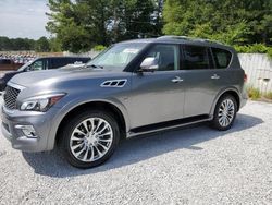 Salvage cars for sale at Fairburn, GA auction: 2015 Infiniti QX80