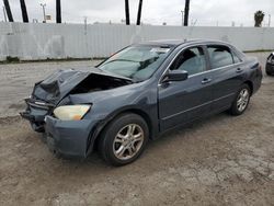 Salvage cars for sale from Copart Van Nuys, CA: 2006 Honda Accord SE