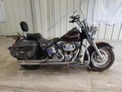 Salvage motorcycles for sale at Hurricane, WV auction: 2006 Harley-Davidson Flstc