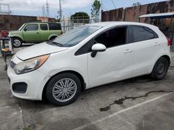 KIA rio salvage cars for sale: 2013 KIA Rio LX