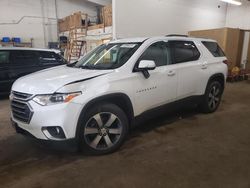 Salvage cars for sale at Ham Lake, MN auction: 2018 Chevrolet Traverse LT