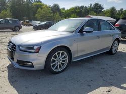 Salvage cars for sale from Copart Mendon, MA: 2016 Audi A4 Premium S-Line