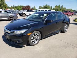 Salvage cars for sale from Copart Woodburn, OR: 2016 Honda Civic EX