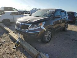 Salvage cars for sale from Copart Tucson, AZ: 2014 KIA Sportage Base
