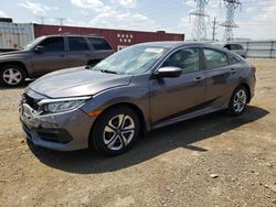 Salvage cars for sale at Elgin, IL auction: 2016 Honda Civic LX