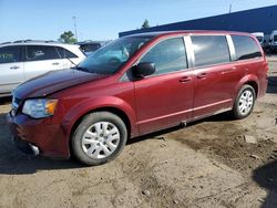 Salvage cars for sale from Copart Woodhaven, MI: 2018 Dodge Grand Caravan SE