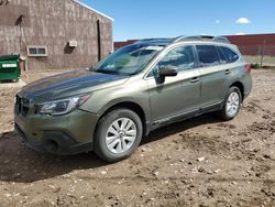 Salvage cars for sale from Copart Rapid City, SD: 2018 Subaru Outback 2.5I Premium