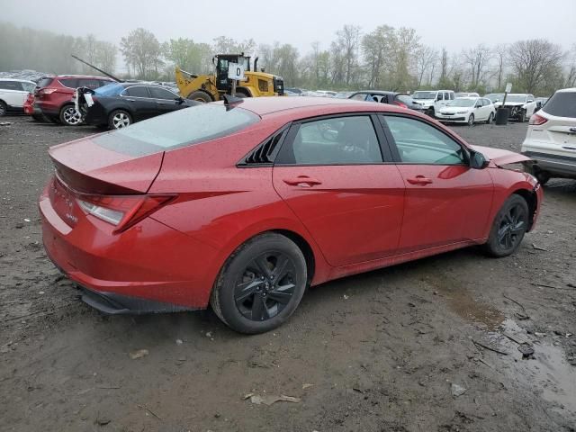 2023 Hyundai Elantra Blue