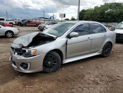 Salvage cars for sale at Oklahoma City, OK auction: 2017 Mitsubishi Lancer ES