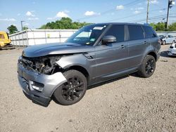 Salvage cars for sale at Hillsborough, NJ auction: 2014 Land Rover Range Rover Sport HSE