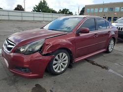 Subaru Vehiculos salvage en venta: 2012 Subaru Legacy 2.5I Limited