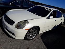 Salvage cars for sale at North Las Vegas, NV auction: 2005 Infiniti G35