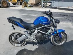 Salvage motorcycles for sale at West Palm Beach, FL auction: 2009 Kawasaki LE650 A