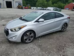 Salvage cars for sale from Copart Mendon, MA: 2014 Hyundai Elantra Coupe GS