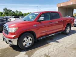 Toyota Tundra salvage cars for sale: 2011 Toyota Tundra Crewmax SR5