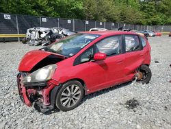 Salvage cars for sale at Waldorf, MD auction: 2012 Honda FIT Sport