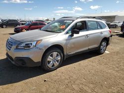 Salvage Cars with No Bids Yet For Sale at auction: 2016 Subaru Outback 2.5I