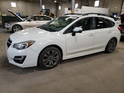 Salvage cars for sale at Blaine, MN auction: 2015 Subaru Impreza Sport Limited