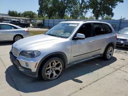 BMW salvage cars for sale: 2008 BMW X5 3.0I