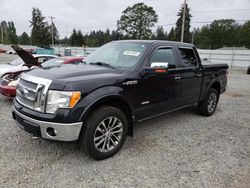 Ford salvage cars for sale: 2012 Ford F150 Supercrew