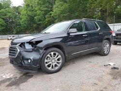 Salvage cars for sale at Austell, GA auction: 2020 Chevrolet Traverse Premier