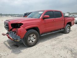 Salvage trucks for sale at Houston, TX auction: 2016 Toyota Tacoma Double Cab
