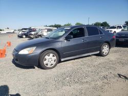 Salvage cars for sale from Copart Sacramento, CA: 2005 Honda Accord LX