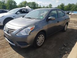Salvage cars for sale at Marlboro, NY auction: 2016 Nissan Versa S