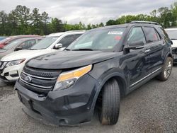 Salvage cars for sale at Fredericksburg, VA auction: 2013 Ford Explorer Limited