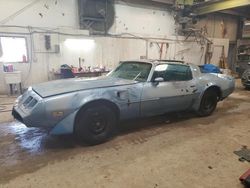 Salvage cars for sale at Casper, WY auction: 1980 Pontiac Firebird