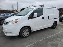 Salvage trucks for sale at Wilmington, CA auction: 2017 Nissan NV200 2.5S
