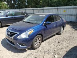 Salvage cars for sale from Copart Midway, FL: 2018 Nissan Versa S