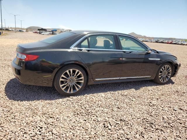 2017 Lincoln Continental Select