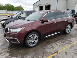 Salvage cars for sale at Rogersville, MO auction: 2017 Acura MDX Technology
