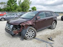 Salvage cars for sale at Cicero, IN auction: 2009 Ford Edge Limited