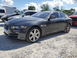 Salvage cars for sale at Opa Locka, FL auction: 2017 Jaguar XE Premium