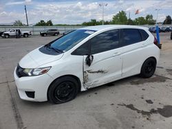 Salvage cars for sale at Littleton, CO auction: 2015 Honda FIT LX