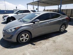 Salvage cars for sale at Anthony, TX auction: 2014 Hyundai Elantra SE